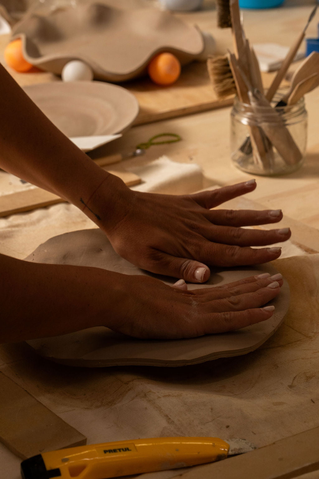 tarjeta de regalo · cerámica construcción manual