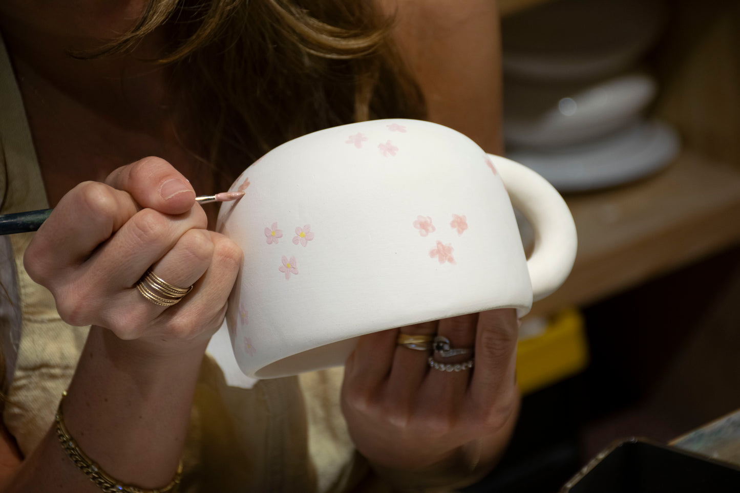 tarjeta de regalo · pintura en cerámica sancocho